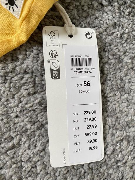 Kraťasy lindex, lindex,56