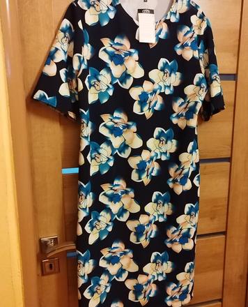 Dámske šaty uplne nove velk.48 - premerane, 48