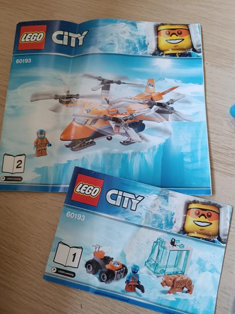 Lego city 60193 polárne lietadlo plus 60191,
