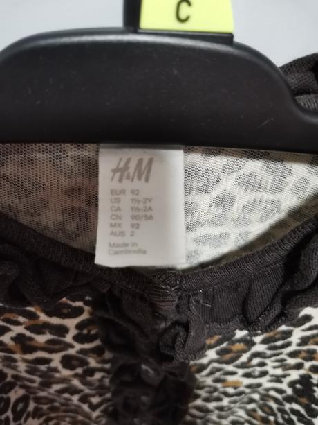 Tigrovany svetrík, h&m,92