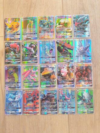 Dúhové pokemon karty2, 