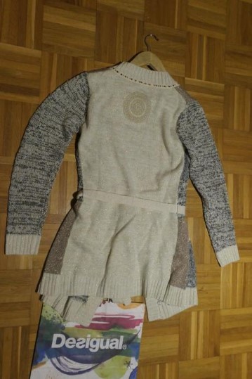 Desigual original luxusny kardigan nepouzivany s-l, desigual,l / m / s