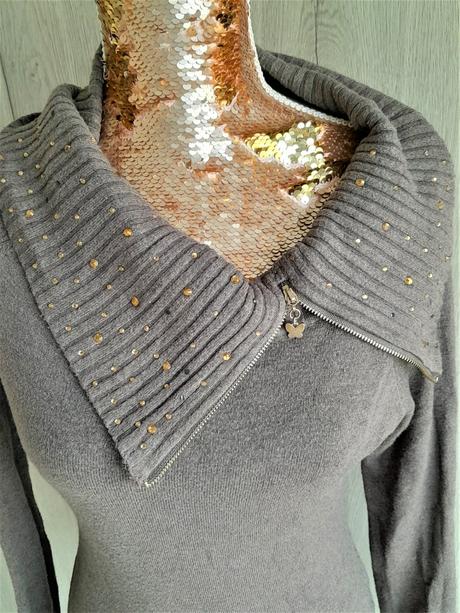 Svetríkové pletené šaty-ddstyle-s/m, s