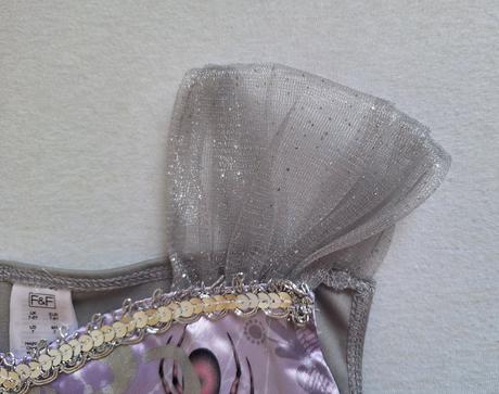 Zombie princezná / nevesta kostým 122-128, 