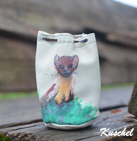 Maľované kožené vrecúška, 