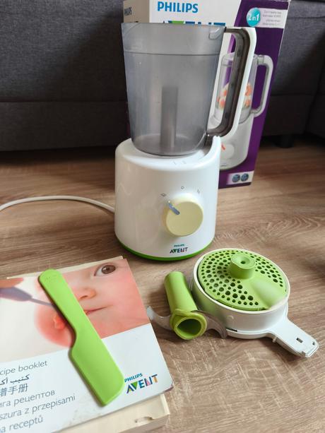 Parný mixér, avent