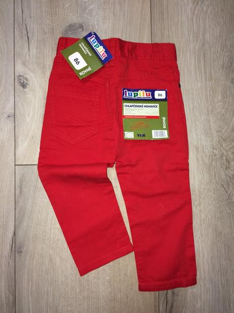 Nohavice chlapčenské lupilu č.86, 12-18m, lupilu,86