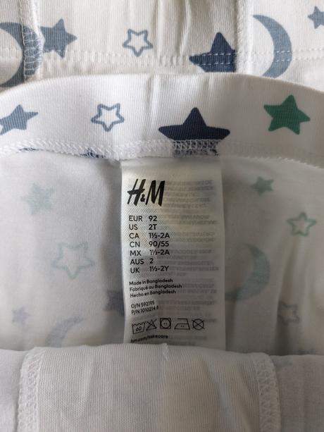 Chlapčenské boxerky hm 92, h&m,92