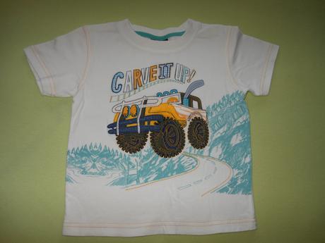 Autíčkové tričko next 92, next,86