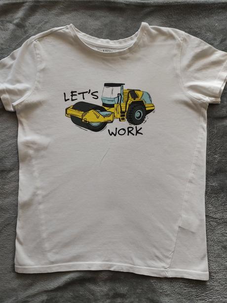 Tričká 3 ks, fox & bunny,140