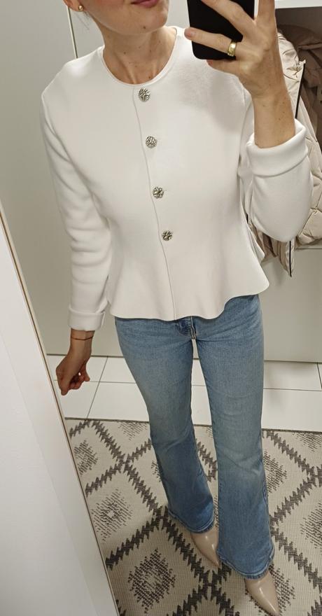 Biele sacko, zara,l