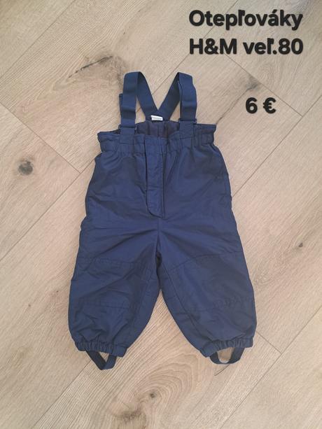 Otepľováky h&m, h&m,80
