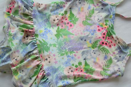 Jednodielne plavky so zvieratkami, h&m,122