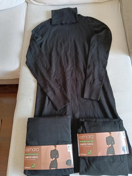 Dámske upletove šaty parádne veľkosť m, m