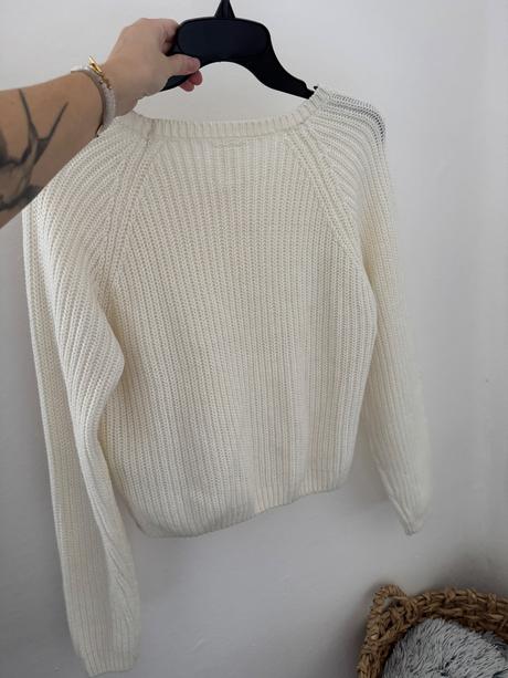 Bežovy sveter, sinsay,s