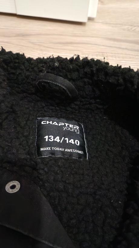 Riflová bunda zateplená, chapter young,140