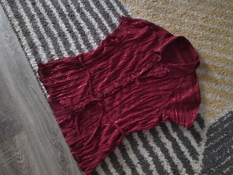 Trblietavá blúzka, s