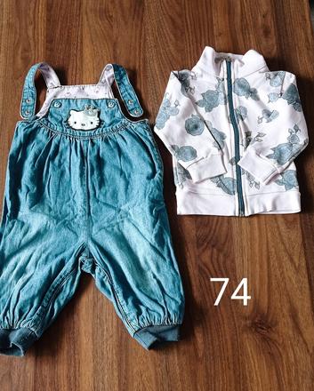 Komplet rifle na traky a mikina 74, 74