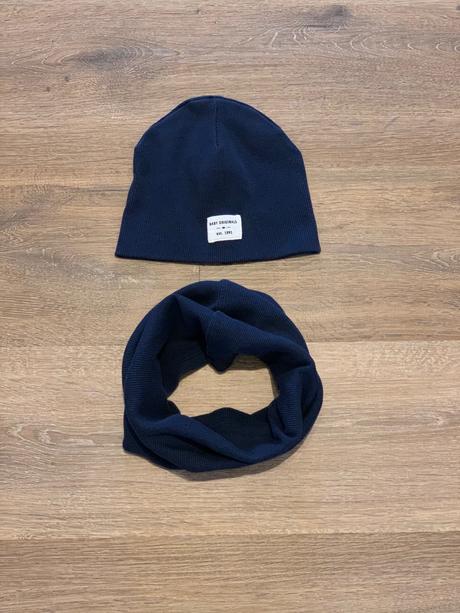 Čiapka a nákrčník, h&m,74