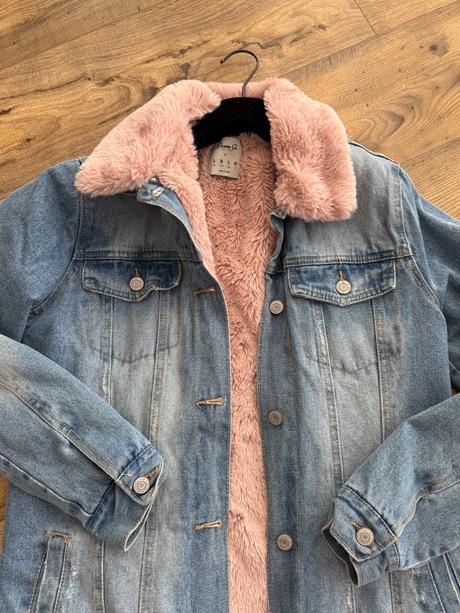 Zateplená riflova bunda, denim co,s