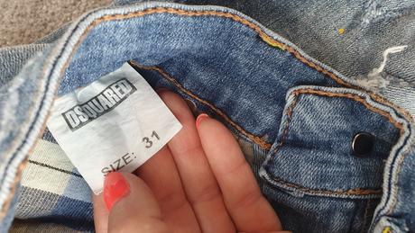 Riflove kratasy dsquared2 velkost 31, 30