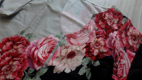 Dámska kvetinová blúzka, v. l/xl, 38 - xl