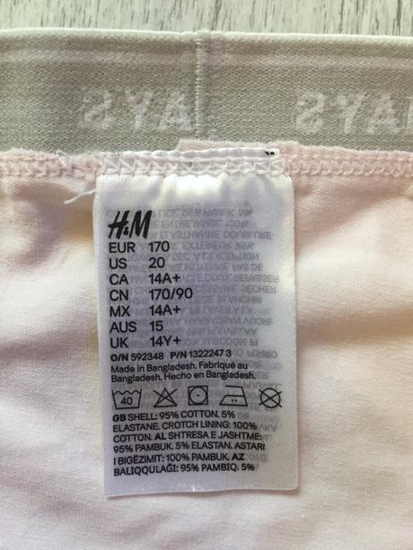 Dievčenske nohavičky hipsters 14+ rokov, h&m,170