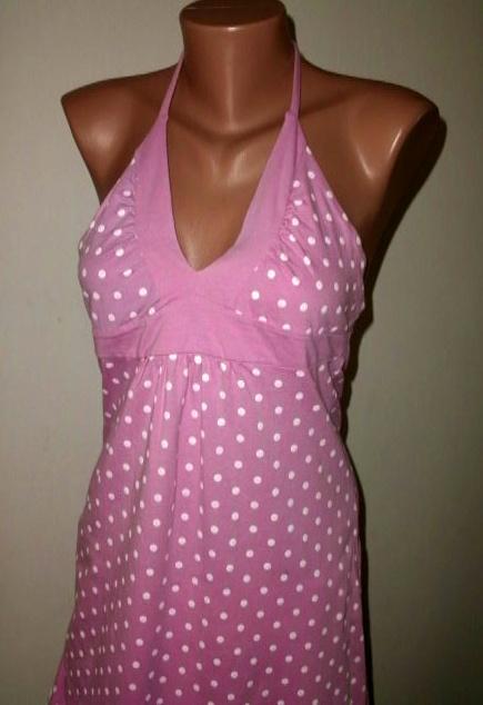 Trendy bodkované šatičky - veľ. s-m, terranova,s