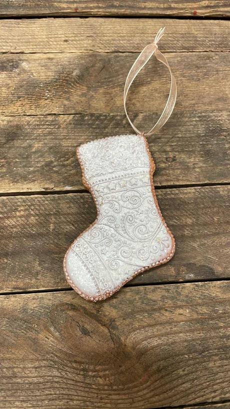 Medovník čižmička - perník s bielou polevou 1 ks, 