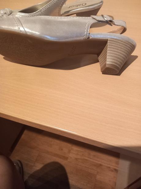 Pohodlné koženne sandále, gabor,39