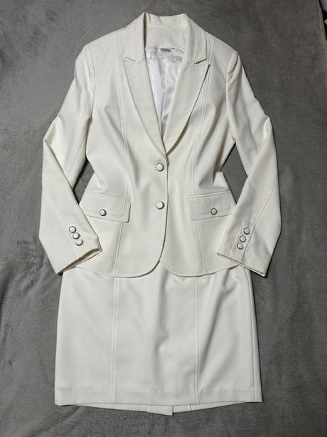 Biely sukňový kostým m,l, l / m