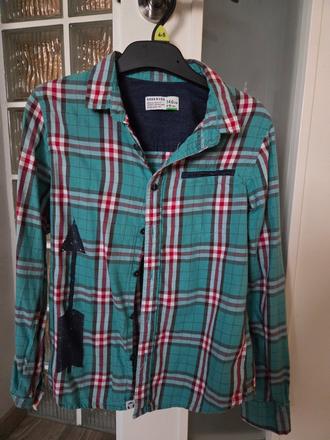 Košeľa s rollup rukávmi, reserved,140