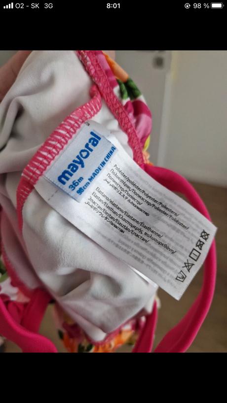 Mayoral letné plavky 98, 98