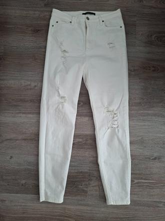 Biele skinny rifle, m