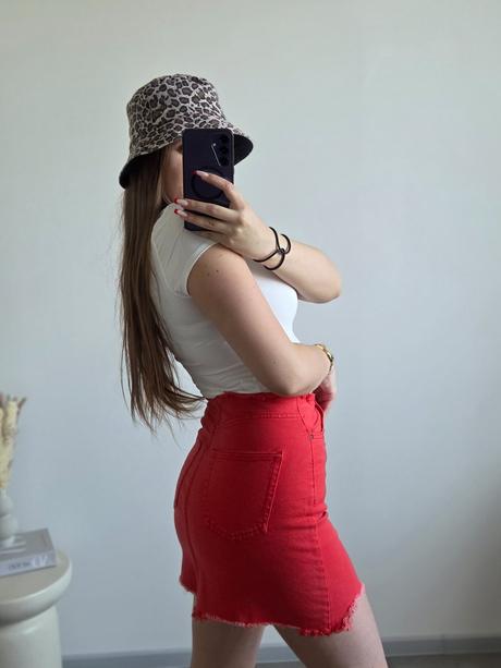 Rifľová sukňa 36, bershka,36