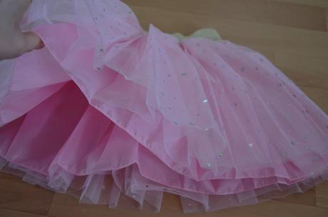 Tutu sukňa ružová s tblietkami so spodničkou nová, <50 - 128