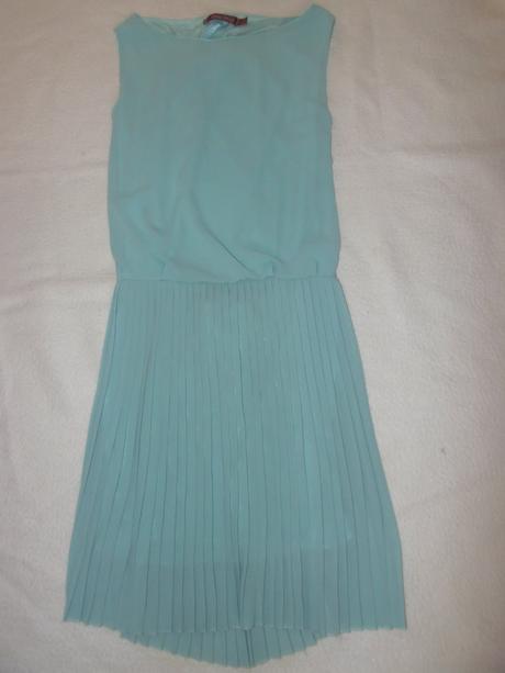 Šaty - prekladaná sukňa, s