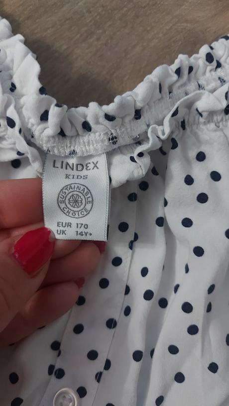 Krasna letna bluzka, lindex,170