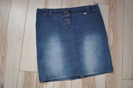 Tehotenská riflová sukňa, m