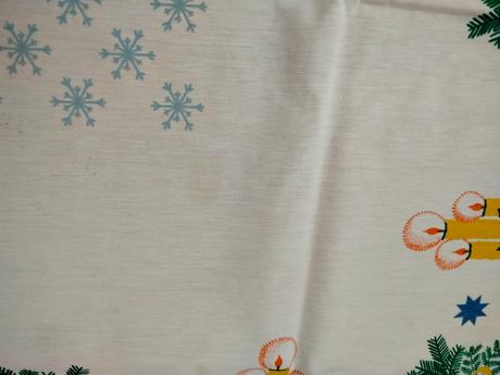 Vintage vianočný obrus, 