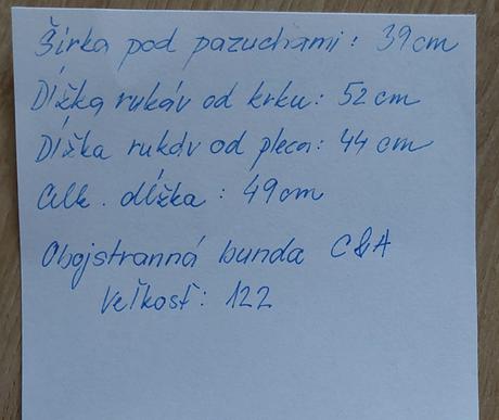 Obojstranna bunda na zimu, c&a,122