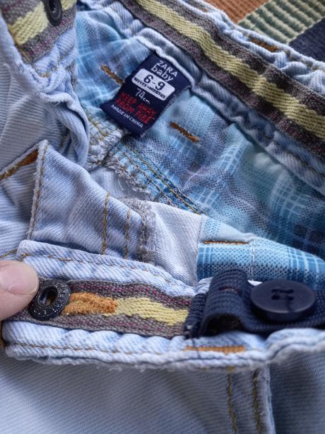 Zara riflicky plus košela & body, zara,74