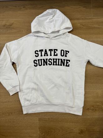 Biela mikina, sinsay,s