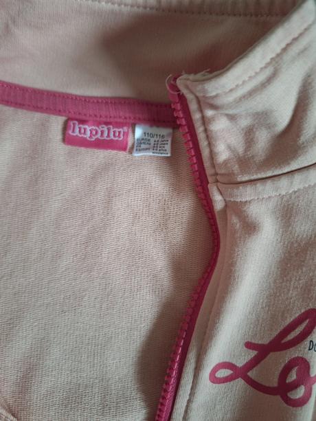 Mikina love 110/116, lupilu,110