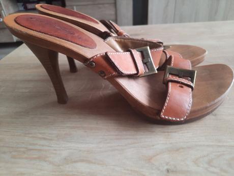 Kožené next dreváky veľ 41, next,41