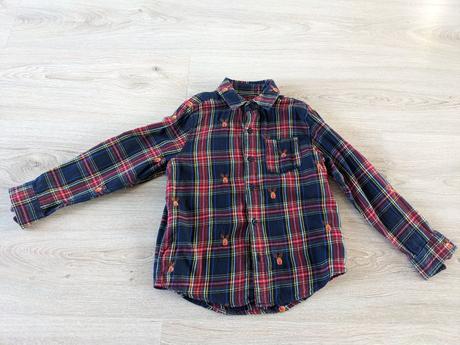 Vianočná flanelová  košeľa, 116