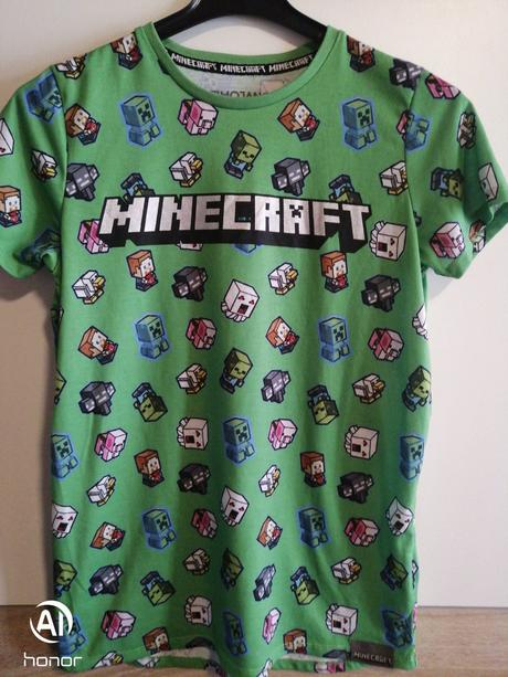 Minecraft tricko, primark,164 / s