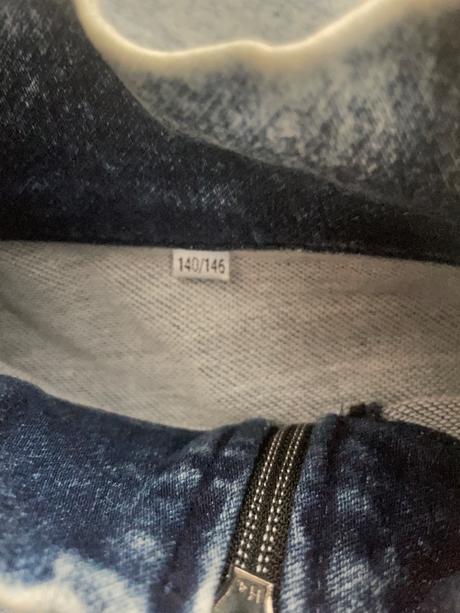 Chlapčenská tenká riflova bunda, 140