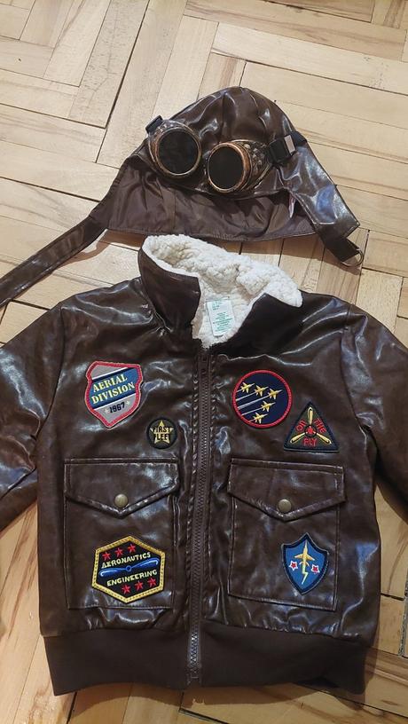 Kostým letca na 116 cm (cca 5 rokov), 