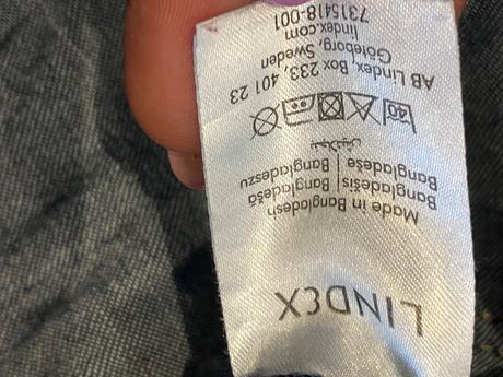 Dievčenské rifle tmavomodré lindex (164), lindex,164